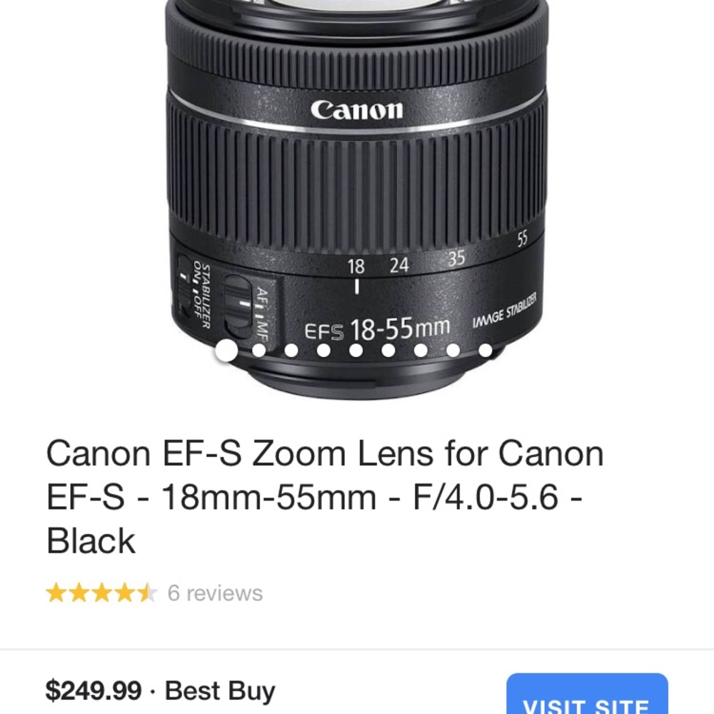 Lens canon